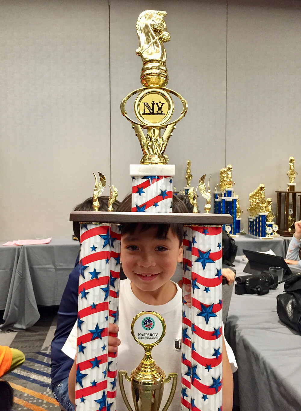 Oliver was crowned New York City Champion at the Kasparov Greater New York Scholastic Chess Championships. February, 2017